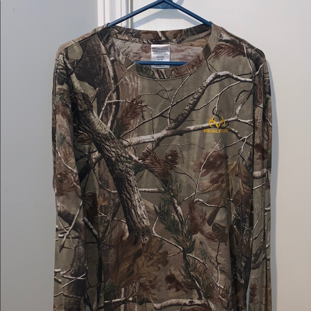 Realtree outdoors camo L/S tshirt
